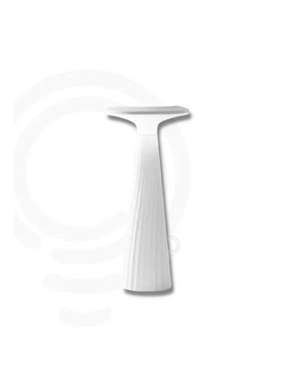 Popolare Lampada da tavolo brio in pc bianco led 3 5w 200lm 3000k 28 5x13x13 ip44 cm
