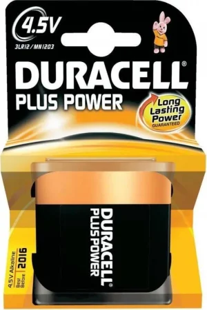 Offerta Del Giorno BATTERIA DURACELL PLUS POWER PIATTA MN1203 4,5 VOLT