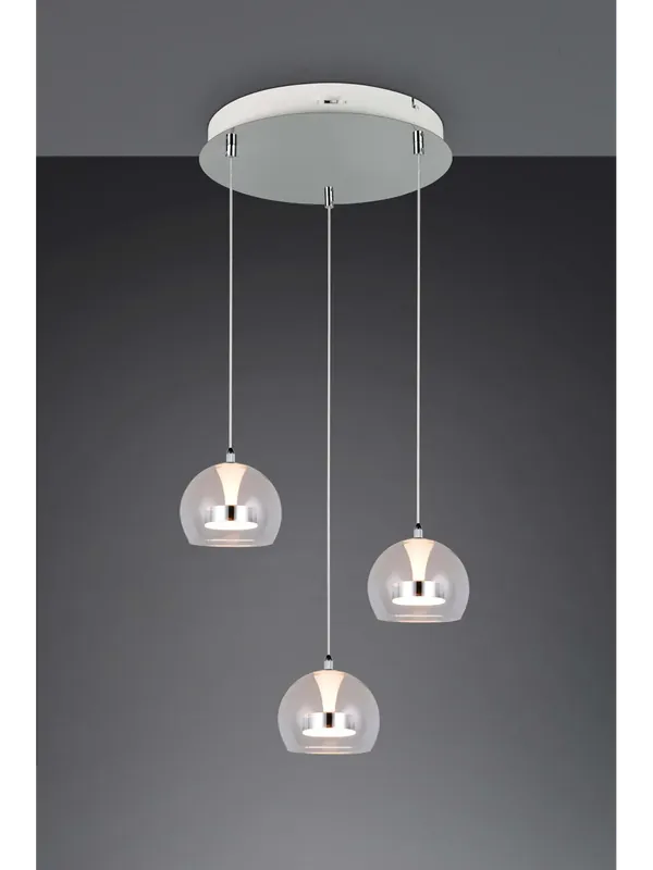 Lampadario a sospensione moderno a led 3 luci TR726 Vendita Finale
