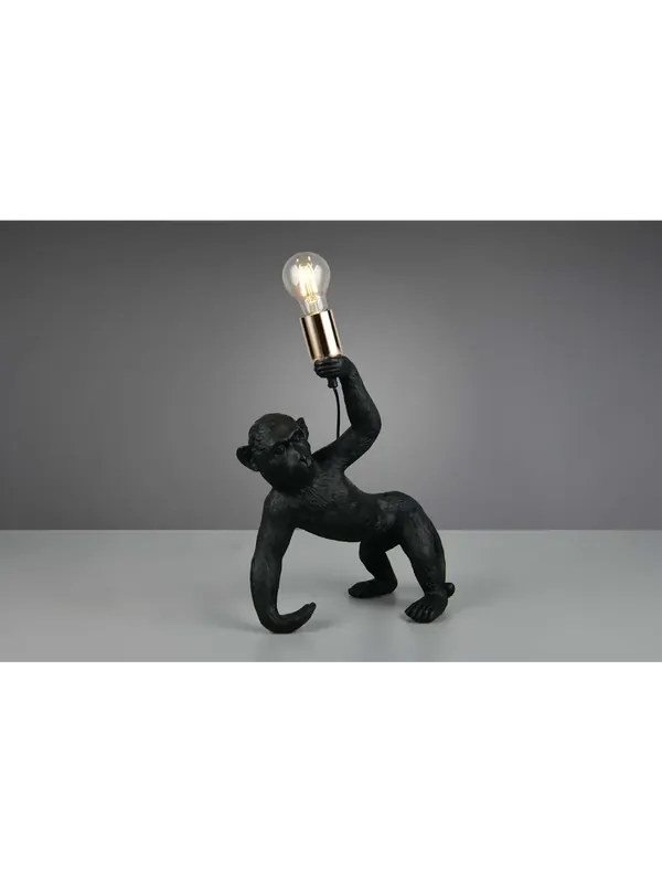 Lampada da tavolo scimmia moderna design a 1 luce TR695 Nuova Collezione