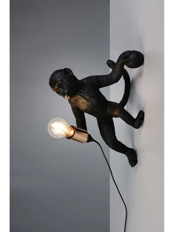 Pagamento Sicuro Lampada da parete scimmia moderna design a 1 luce TR694