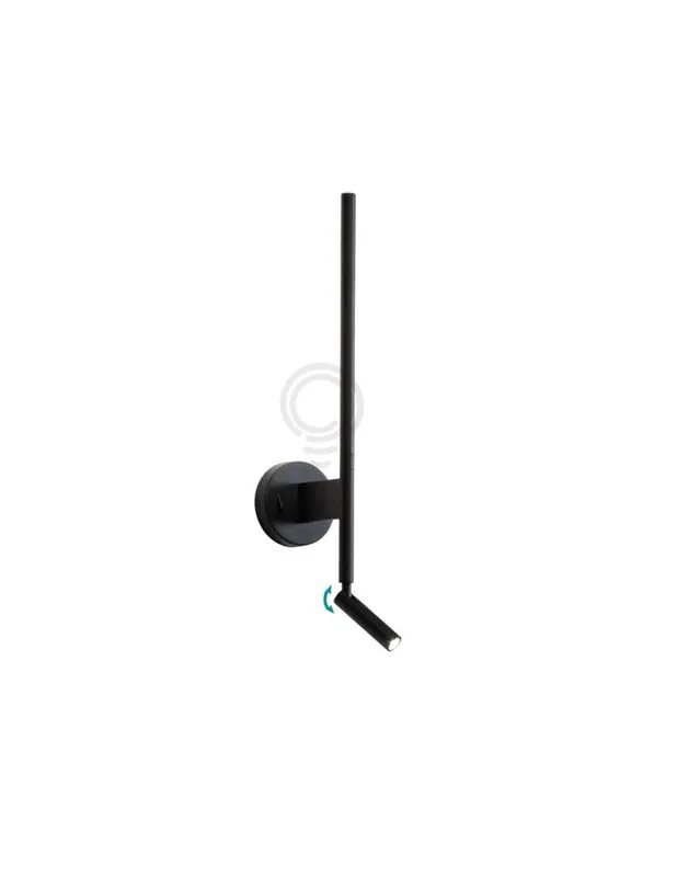 Offerta Limitata Applique in metallo colore nero 55x7x14cm 3000k 16w 1120lm