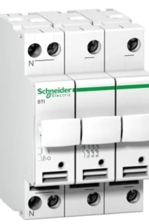 Base portafusibile Schneider Electric Acti9 STI 3P+N 10,3x38 500Vac - A9N15658 Vendita Finale