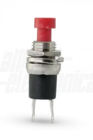 Pulsante a saldare Alpha Elettronica 1P max 3A rosso 2pz - 330-002/B2 Offerta Del Giorno
