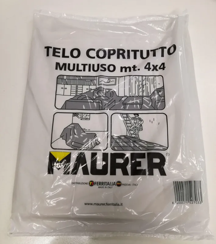 Offerta MAURER TELO COPRITUTTO MULTIUSO LEGGERO 4X4MT D030902004
