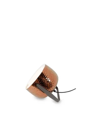 Prezzo Scontato Karman BAG CT154 DR INT lampada da tavolo moderna bronzo con texture