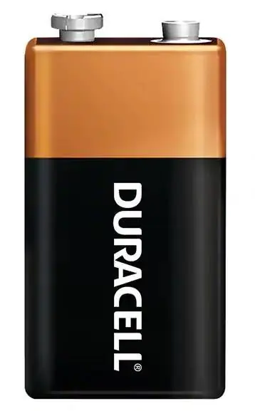 Batteria Duracell Plus Power 9V B1 Transistor MN1604 Non Perdere