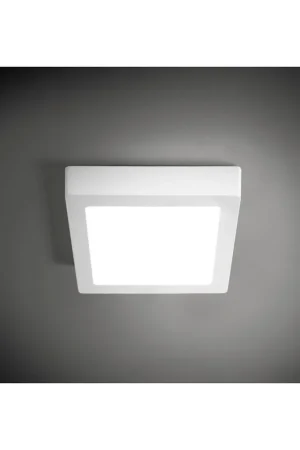 Promo Stagionale Plafoniera led quadrata 17x17 VPL01 12 Vivida