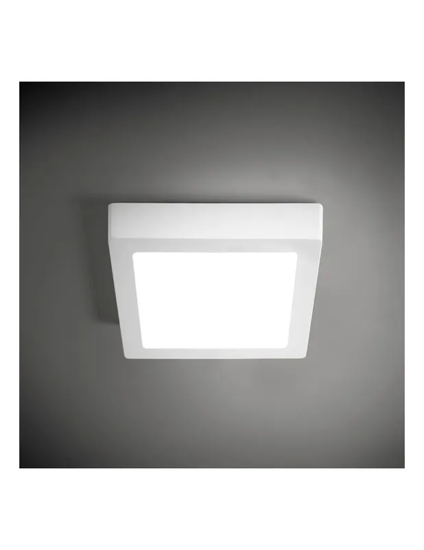 Promo Stagionale Plafoniera led quadrata 17x17 VPL01 12 Vivida