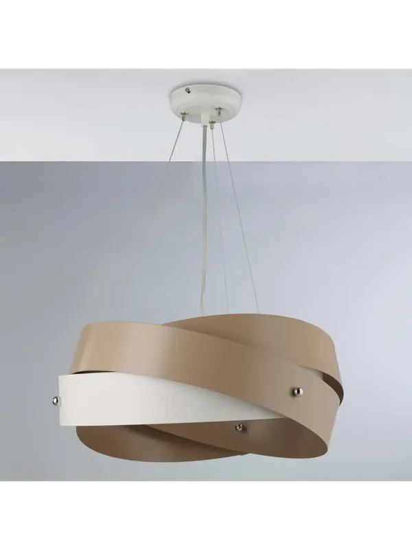 Ordina Subito Lampadario moderno design tortora a 6 luci lgt 287