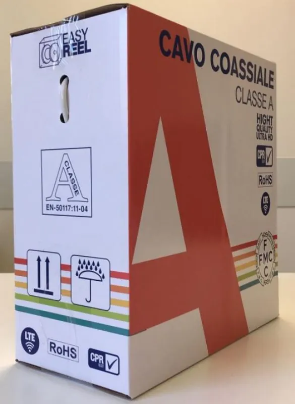 Cavo H-355A al pvc Micro Tek 355AL0V150-150 metri verde-per distribuzione di segnali video Solo Oggi