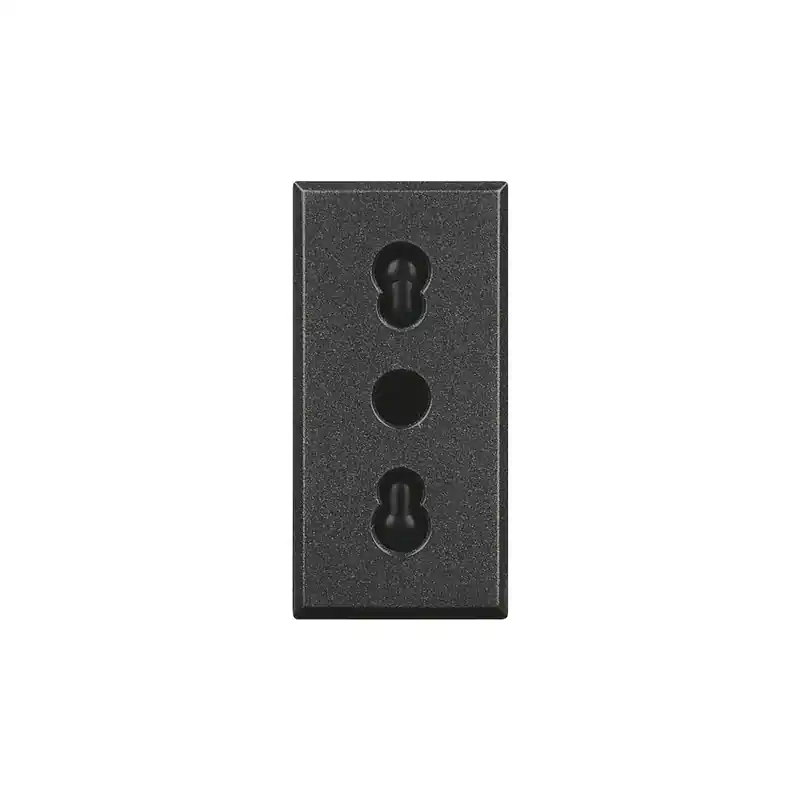 bticino axolute presa bipasso bivalente 2p+t 10a 16a antracite bticino hs4180 Promo Stagionale
