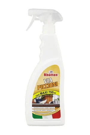 Disabituante repellente spray Rhutten allontana piccioni ed altri volatili 750ml Ultime Pezzi