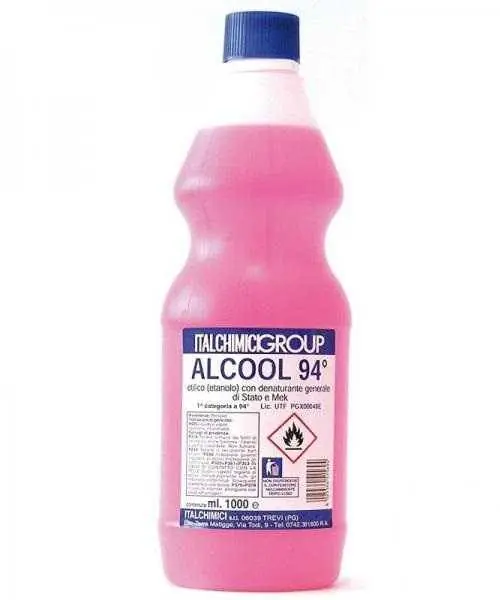 Spedito Oggi Alcool etilico denaturato con DGS 94° 1000ml