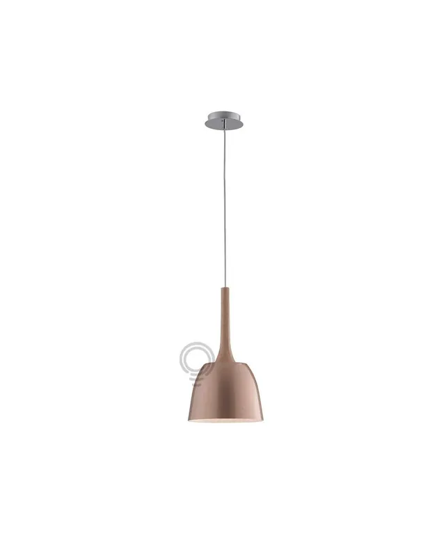 Sospensione illuminazione oro champagne 1xe27 22x37,3cm Nuovo Arrivo