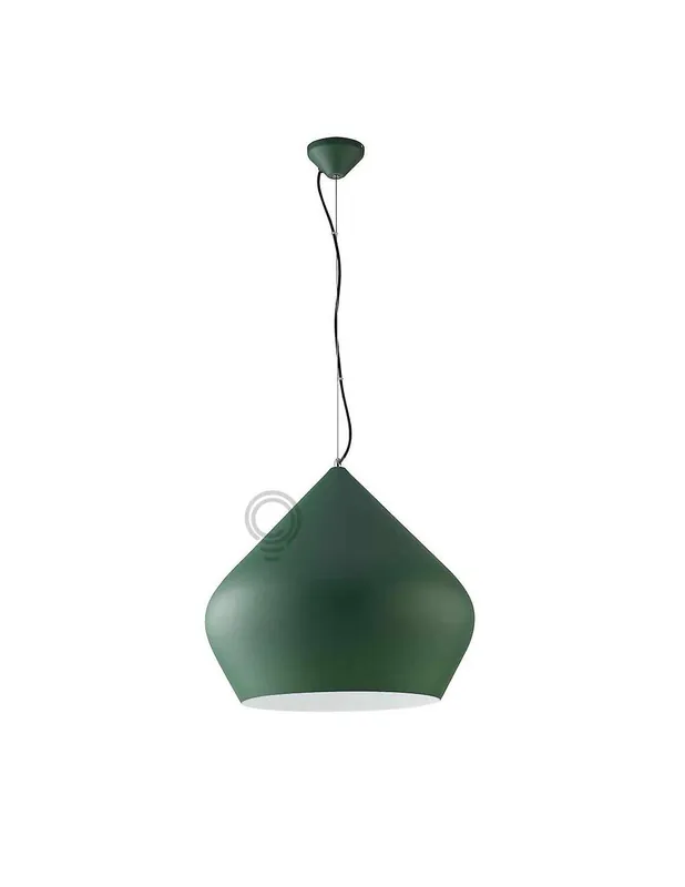 Bestseller Sospensione illuminazione lampadario verde per qualsiasi ambiente 1xe27