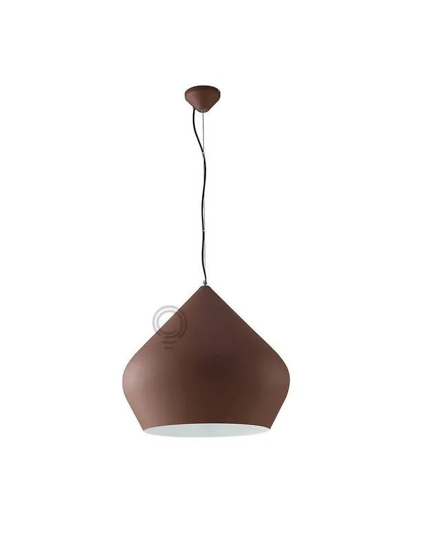 Sospensione illuminazione lampadario marrone per qualsiasi ambiente 1xe27 Prezzo Scontato