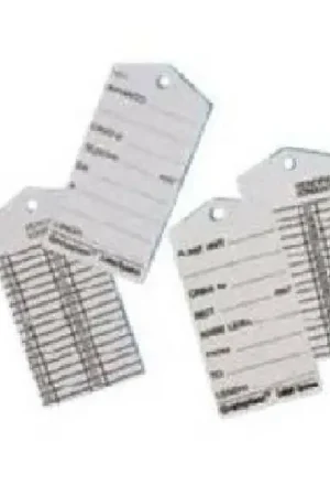 3M 100 CARTELLINI IDENTIFICAZIONE CONDUTTORI 40X100X0,7MM UN2I Vendita Finale