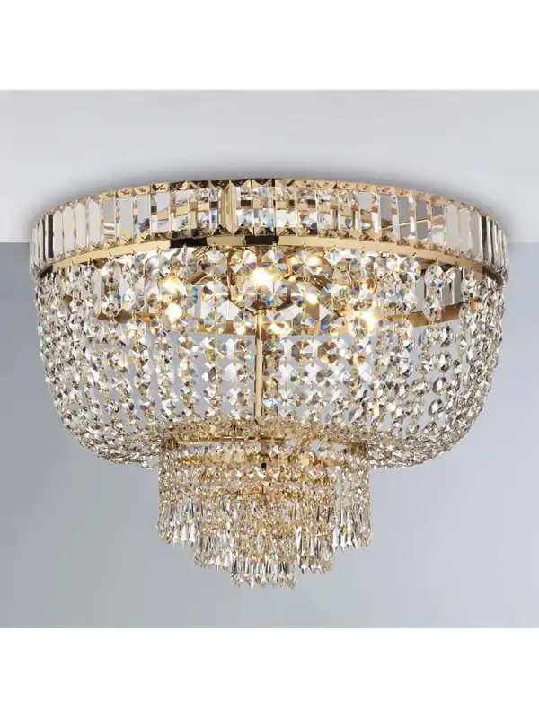Scelto Dai Clienti Plafoniera classica lusso in cristallo a 8 luci luxury design swarovsky lgt 238
