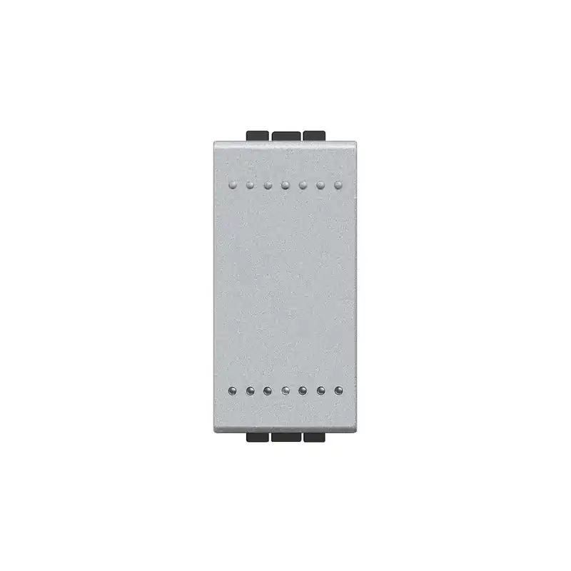 Offerta Del Giorno bticino living light tech interruttore unipolare 1 polo 16a 1 modulo grigio chiaro frutto bticino nt4001n