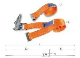 Prezzo Basso CINGHIA ANCORAGGIO CON CRICCHETTO 25mm 5mt 8188F