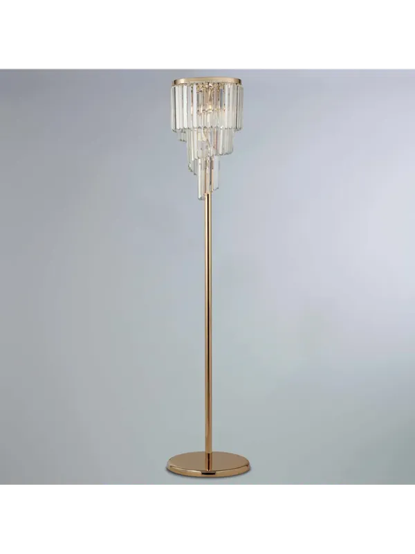 Direttamente Dal Produttore Piantana classica lusso in cristallo 3 luci luxury design swarovsky lgt 225