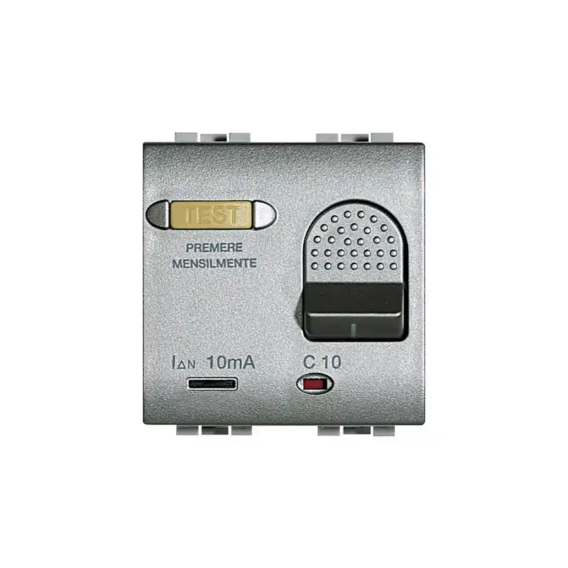 Ultimissimo Modello bticino living light tech magnetotermico differenziale salvavita 1p+n 10a 3ka 10ma bticino nt4305/10/10