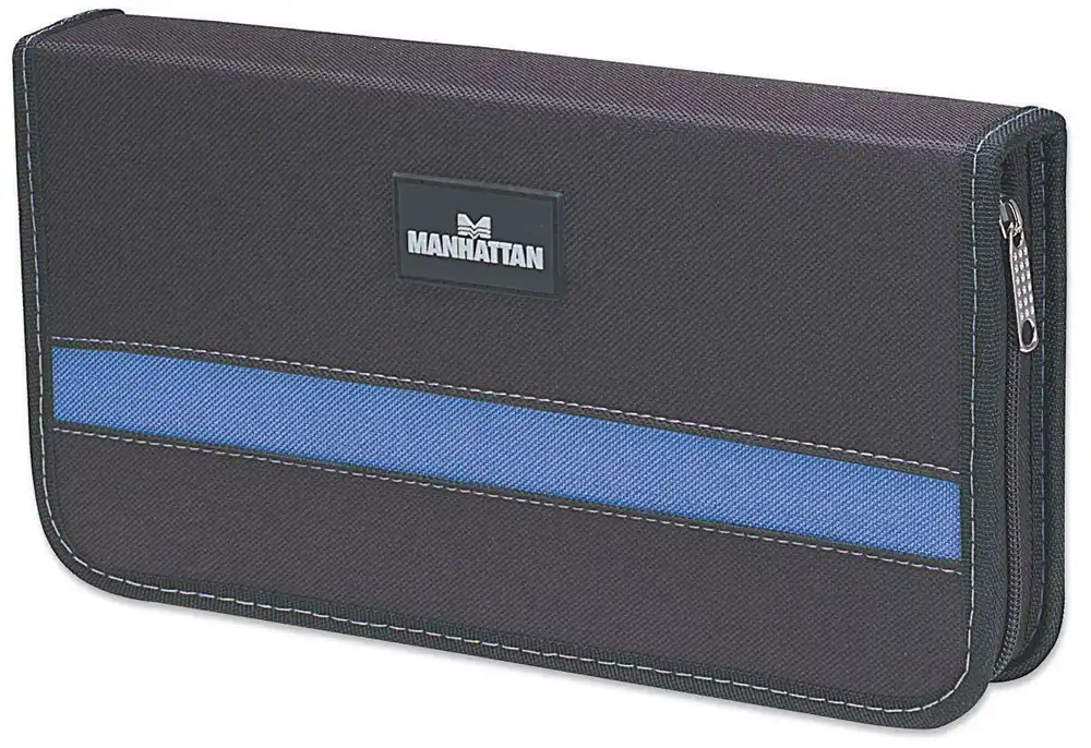 PORTAFOGLIO CD/DVD WALLET CON MANIGLIA 48 CD O 24 CON BOOKLET CD 437301 Spedizione Espresso
