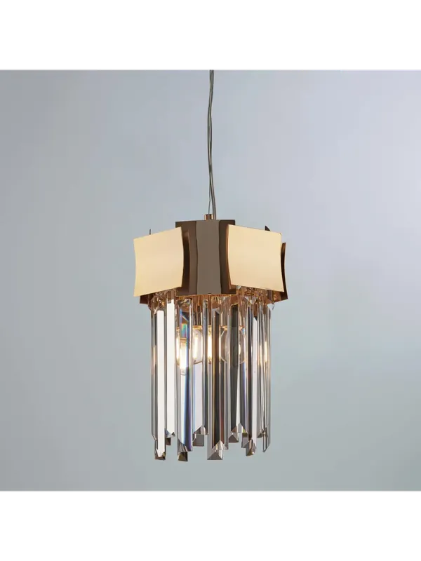 Spedito Oggi Lampadario classico lusso in cristallo 1 luce luxury design swarovsky lgt 219