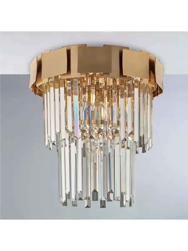 Soddisfatti O Rimborsati Plafoniera classica lusso in cristallo 6 luci luxury design swarovsky lgt 217