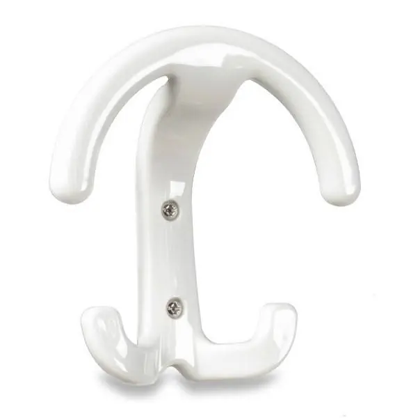 Saldi Appendiabiti a 1 posto Classic nylon Bianco