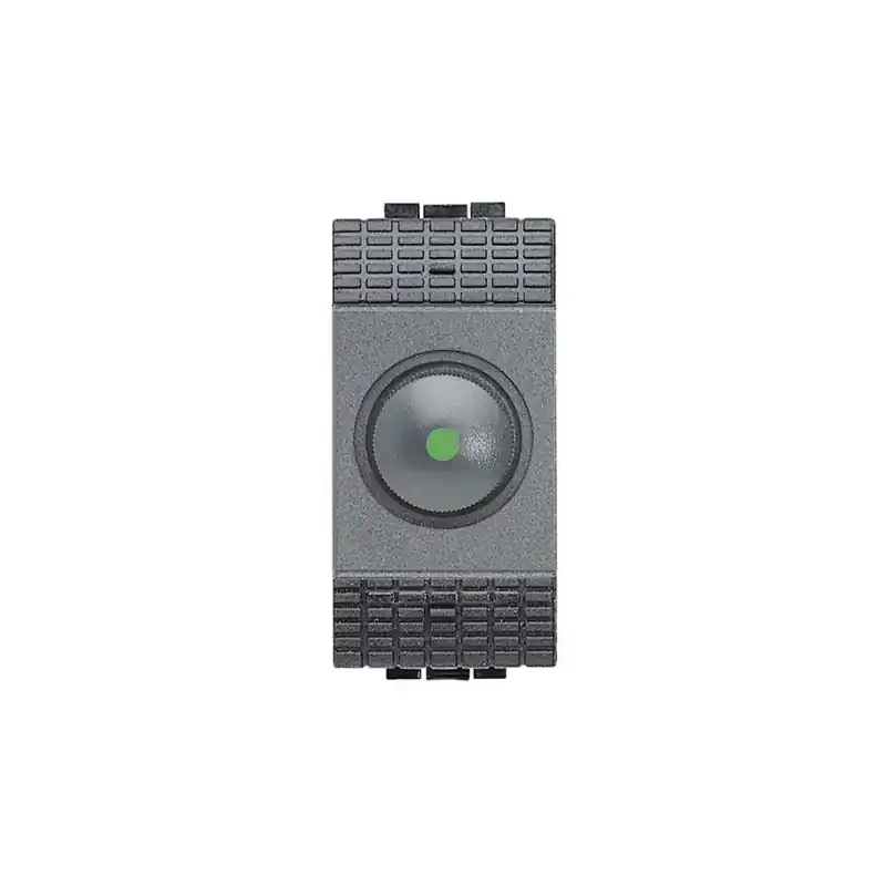 Reso Gratuito bticino living light dimmer resistivo varialuce 500w con deviatore antracite frutto bticino l4402n