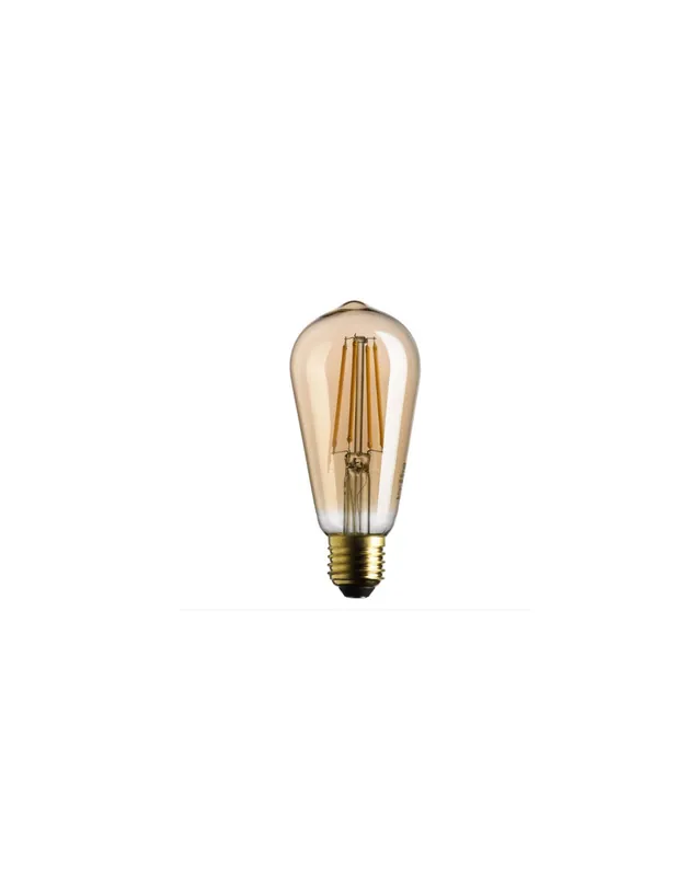 Lampada vintage stik gold led luce ambrata 7w 725 lumen e27 2500k Consegna Rapida