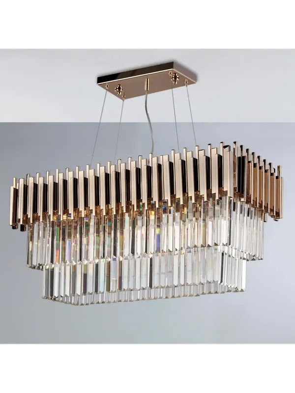 Lampadario classico lusso in cristallo 6 luci luxury design swarovsky lgt 210 Prezzo Conveniente