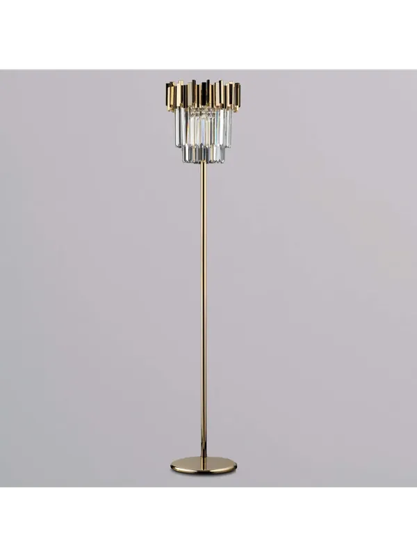 Occasione Piantana classica lusso in cristallo 4 luci luxury design swarovsky lgt 209