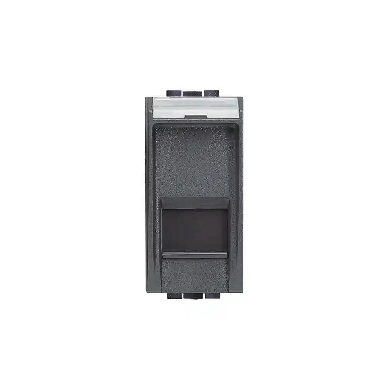 bticino btnet living international rj45 toolless utp cat5e presa dati computer antracite frutto bticino l4279c5e Economico