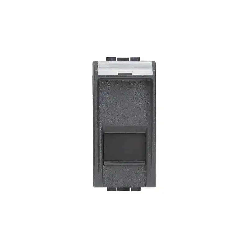 Offerta Del Giorno bticino btnet living international rj45 toolless utp cat6 presa dati computer antracite bticino l4279c6