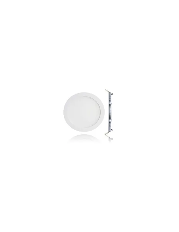 Faretto incasso slim plafoniera led 18w tondo k4000 luce bianca naturale Ultime Pezzi