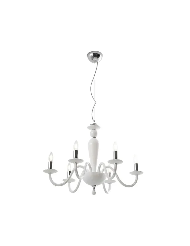Vendita Finale Rossini Cristelle CRI002 lampadario a sospensione classico a 6 bracci