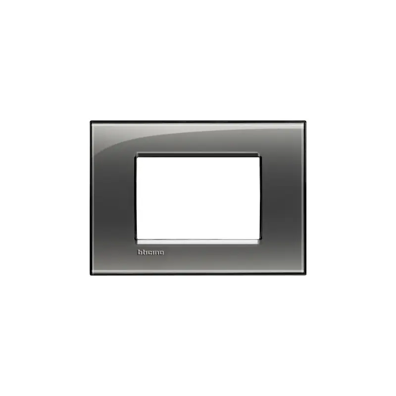 bticino living light placca 3 posti moduli fumo di londra mostrina cornice portafrutti incasso bticino lna4803kf Quantità Limitata
