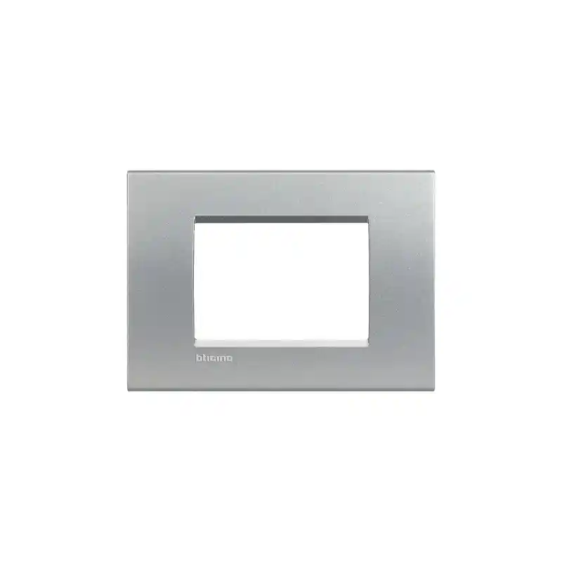 bticino living light placca 3 posti moduli tech mostrina cornice portafrutti incasso bticino lna4803te Acquista Ora
