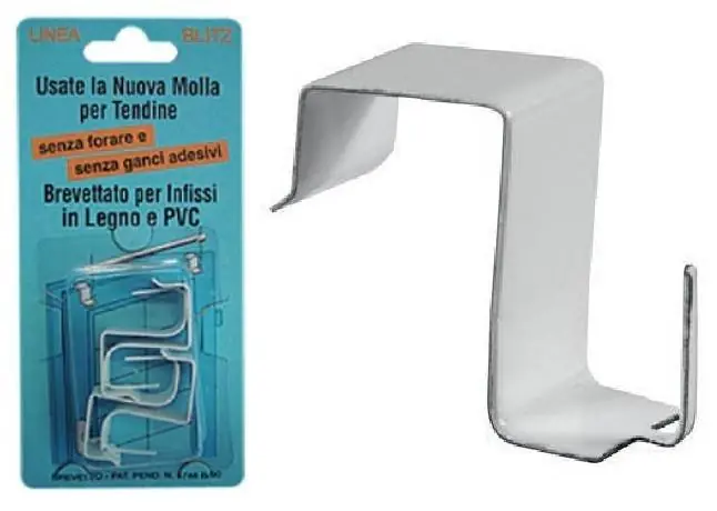 Saldi REGGITENDA PER INFISSI LEGNO E PVC 4 pezzi BIANCO