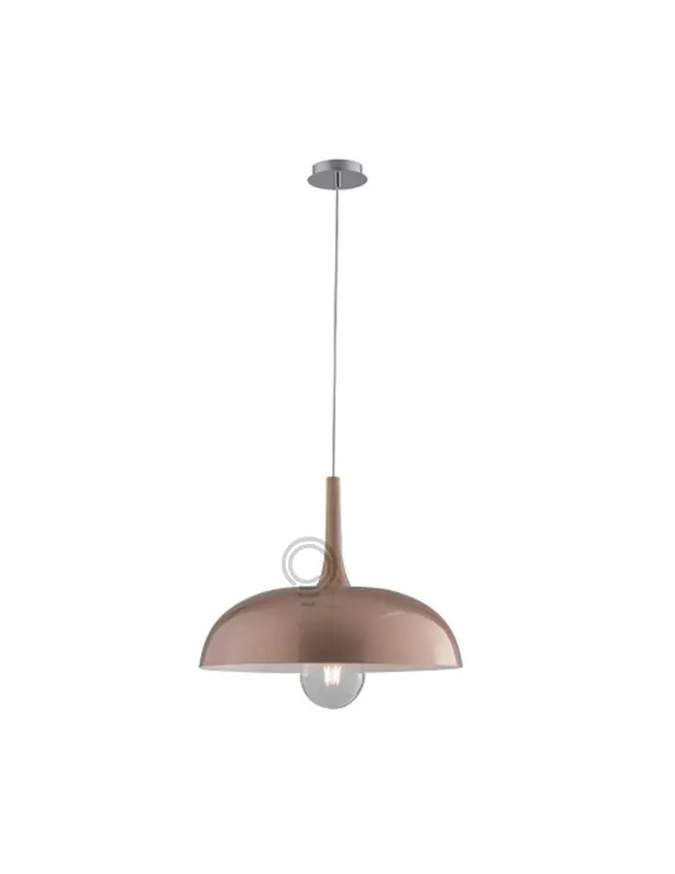 Nuova Collezione Lampadario sospensione 1xe27 livingston oro champagne