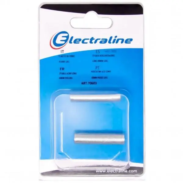Solo Oggi 2 Tubetti Electaline filettati per lampadari 40mm - 70603