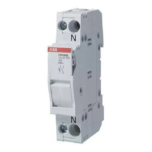 Ultimissimo Modello ABB PORTAFUSIBILE E 91HN/32 1P+N 23A M200913