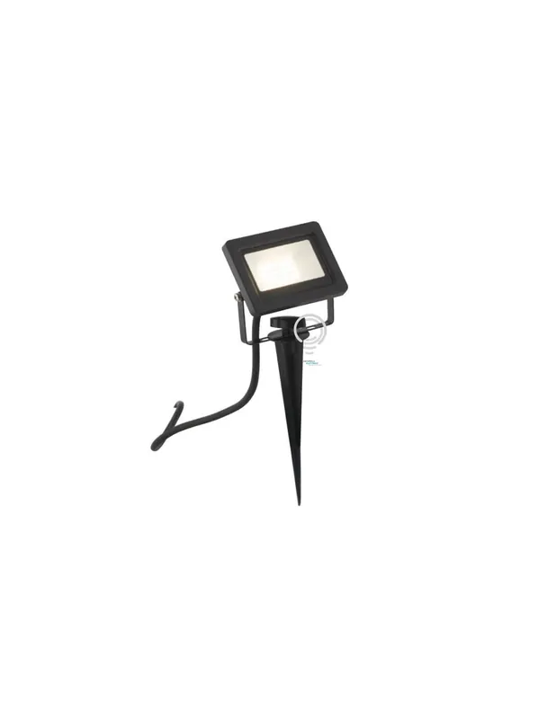 Occasione Proiettore led urano da esterno con picchetto nero 10w 700lm