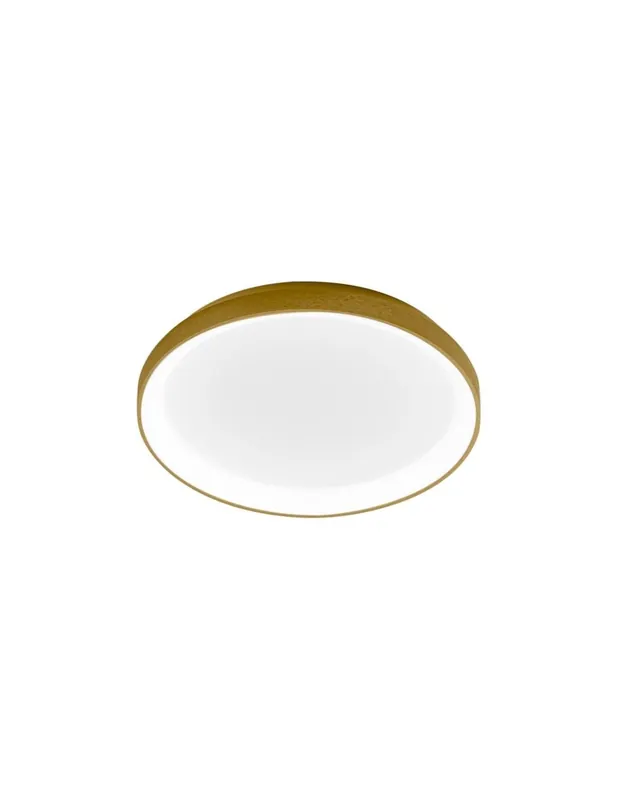 Gea Luce Krizia P/M 3000K plafoniera led 38W colore oro Vendita Finale