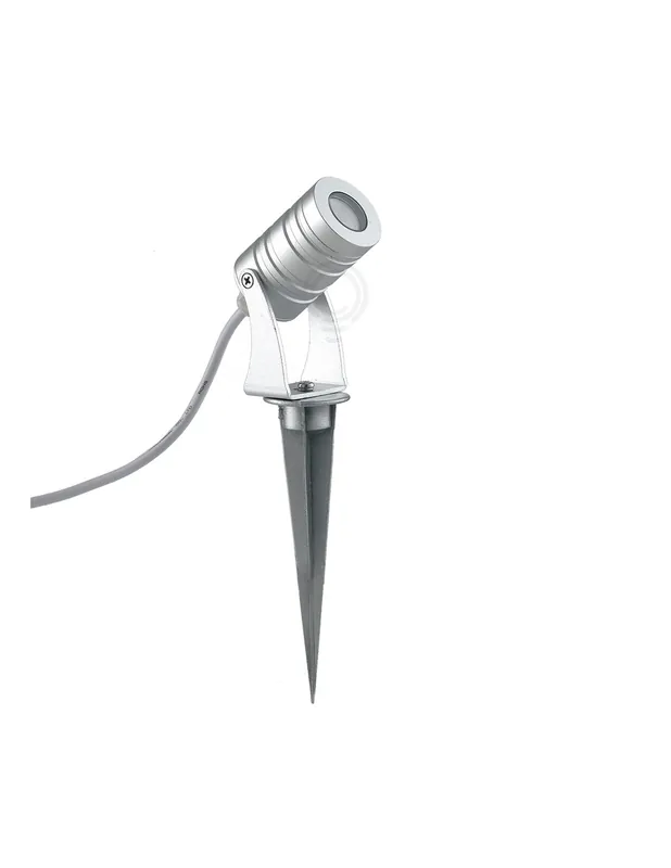 Proiettore led alluminio 3x1w 12-24v con picchetto ip65 Consegna Rapida