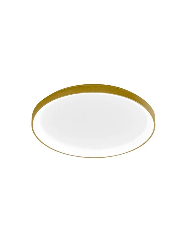 Occasione Imperdibile Gea Luce Krizia P/G 3000K plafoniera led 50W colore oro