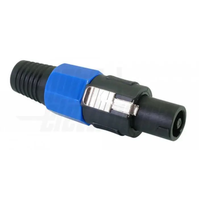 Spina compatibile SpeakON Alpha Elettronica 4 poli nero - 41-10 Ultimissimo Modello